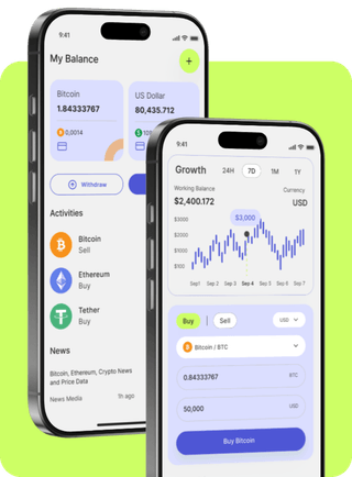 Interface de la plateforme de trading Voile Rendino avec données de marché en temps réel
